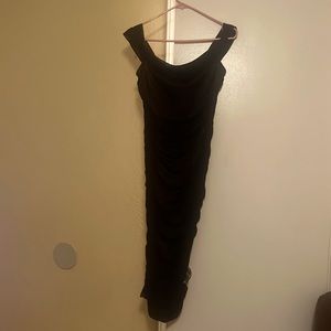 Fashion Nova Ready and Ruched mesh mini dress.  New; never worn.